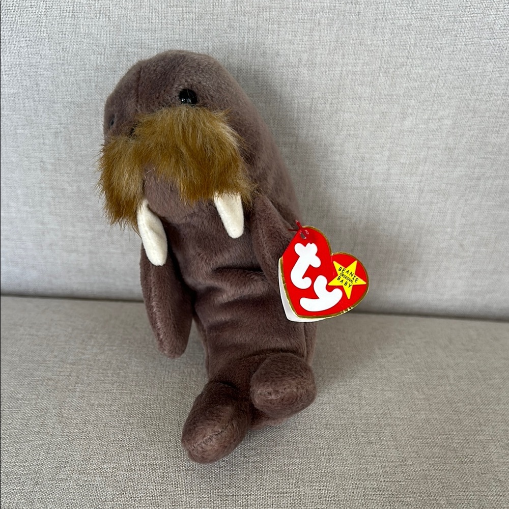 Ty Original Beanie Baby Jolly the Walrus Plush